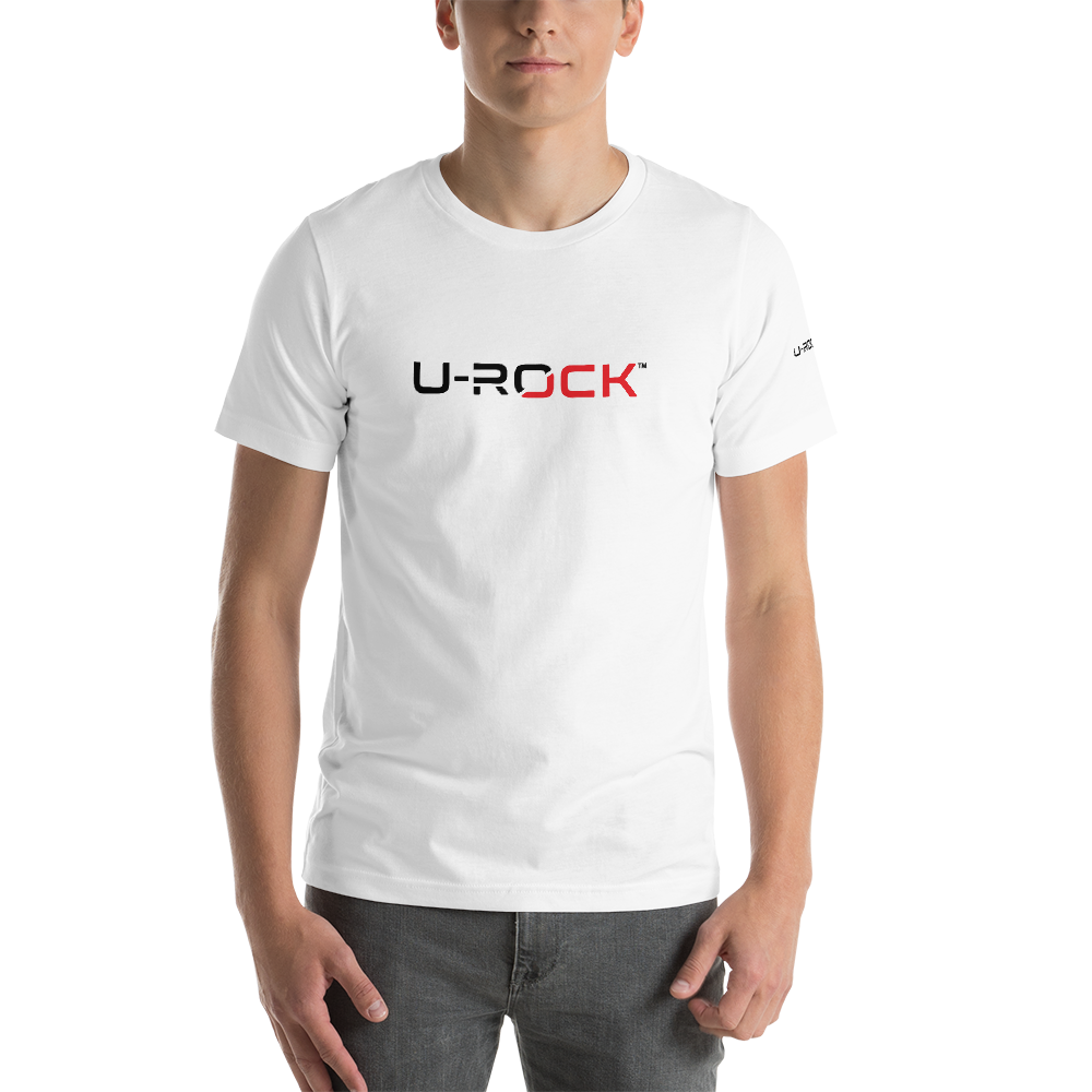 Short-Sleeve 'CRUSH IT' T-Shirt Color White | U-Rock Nation Apparel