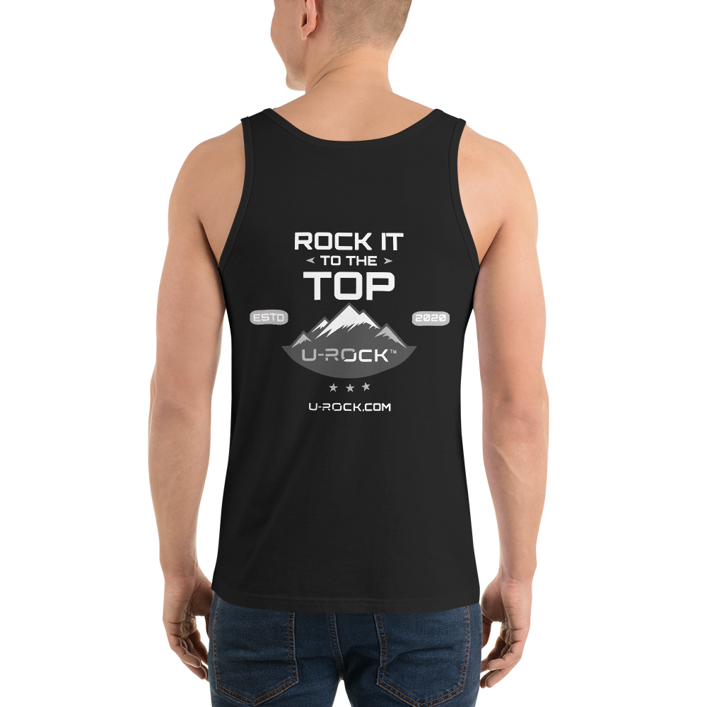 'Rock It' Unisex Tank Top Color Black | U-Rock Nation Apparel