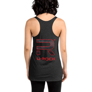 Racerback 'Honeycomb' Tank Color Vintage Black | U-Rock Nation Apparel