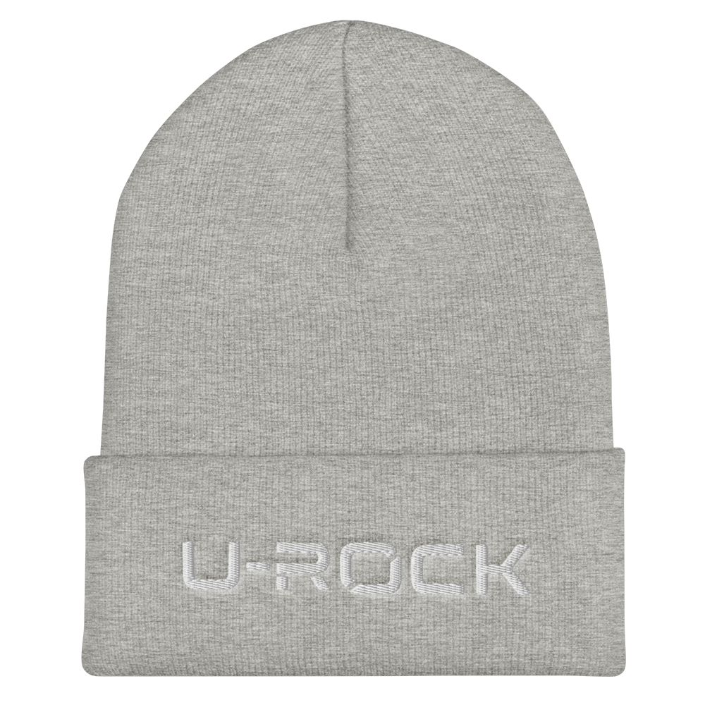 U-Rock Cuffed Beanie Color Black | U-Rock Nation Apparel