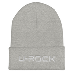 U-Rock Cuffed Beanie Color Black | U-Rock Nation Apparel