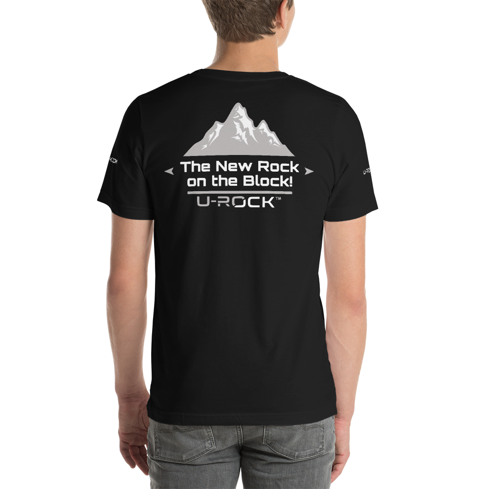 Short-Sleeve 'New Rock on the Block' T-Shirt Color Black | U-Rock Nation Apparel