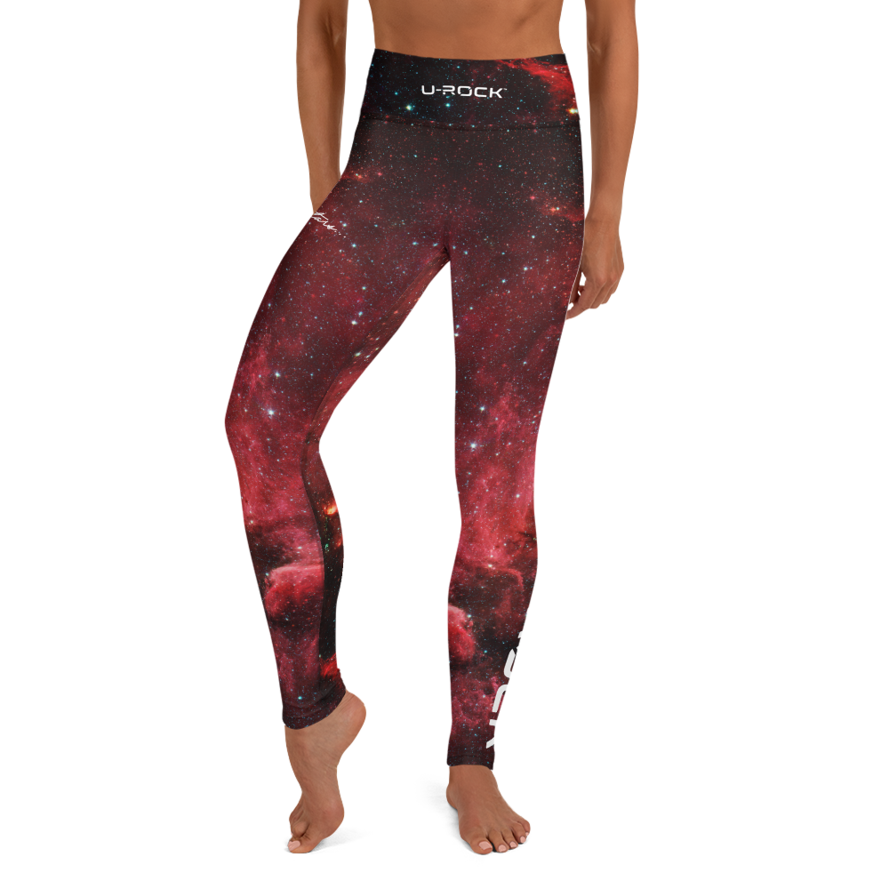 Yoga 'Reach for the Stars' Leggings Size XS | U-Rock Nation Apparel