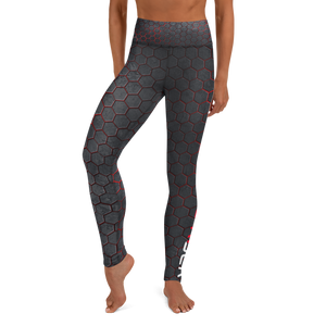 Yoga 'Honeycomb' Leggings Size XS | U-Rock Nation Apparel