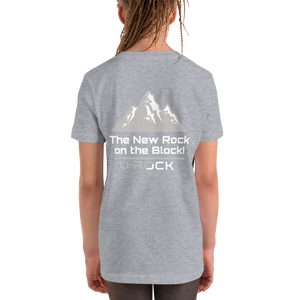 Youth 'New Rock' Short Sleeve T-Shirt Color Black | U-Rock Nation Apparel