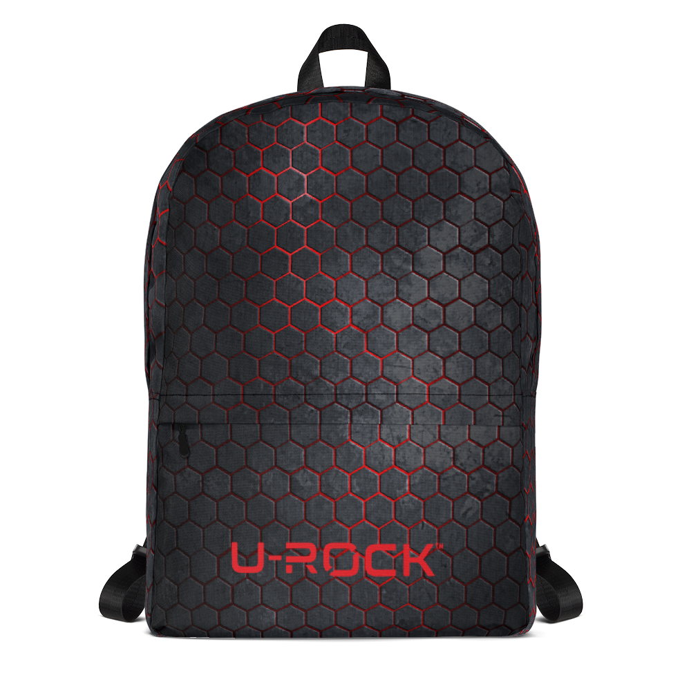 Honeycomb Backpack Title Default Title | U-Rock Nation Apparel