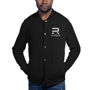 Embroidered 'U-Rock' Jacket Color Black | U-Rock Nation Apparel