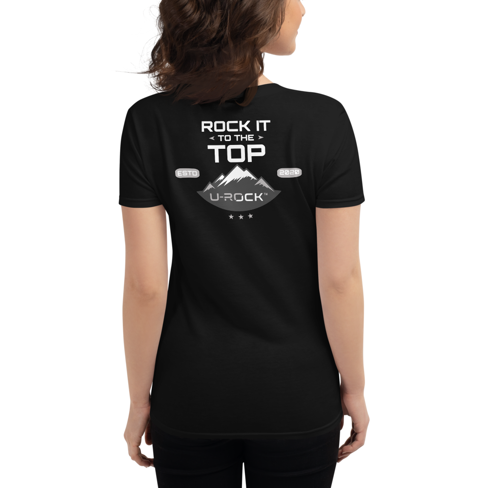 'ROCK IT' t-shirt Color Black | U-Rock Nation Apparel
