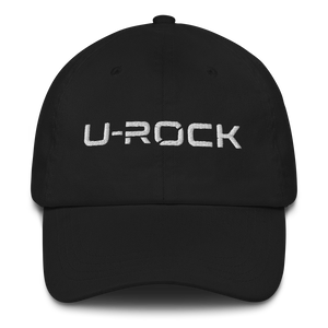 'U-Rock' Dad hat Color Black | U-Rock Nation Apparel