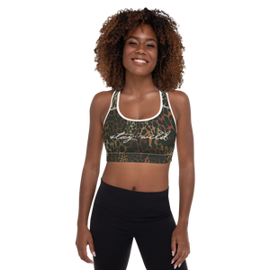 Padded 'Stay Wild' Sports Bra Size XS | U-Rock Nation Apparel