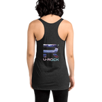 Racerback 'Strength' U-Rock Tank Color Vintage Black | U-Rock Nation Apparel