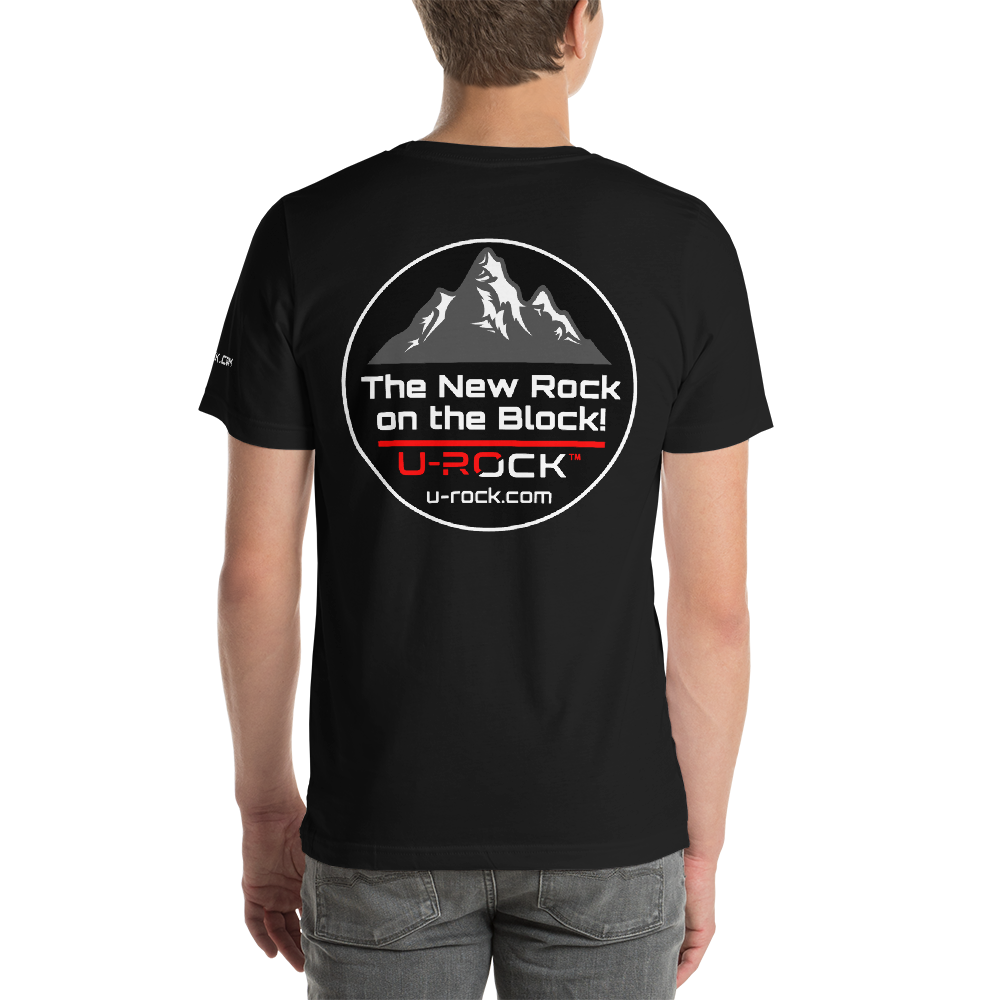 'New Rock' T-Shirt Color Black | U-Rock Nation Apparel